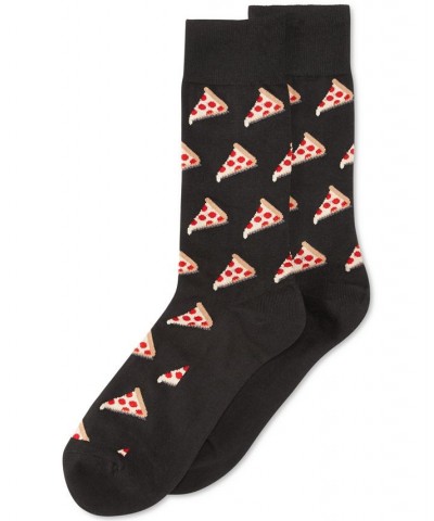 Men's Socks, Pizza Crew Black $13.20 Socks