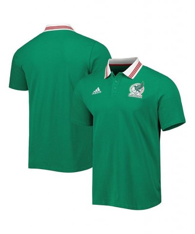 Men's Green Mexico National Team DNA Polo Shirt $27.30 Polo Shirts