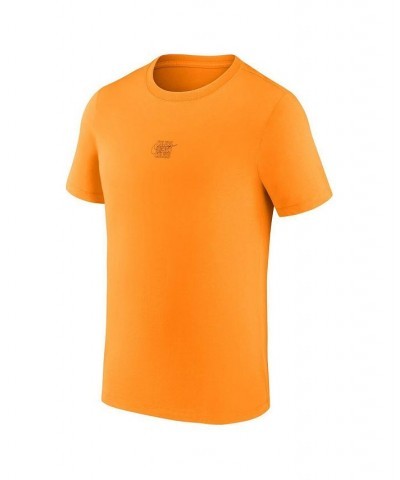 Men's Orange Barcelona Club Swoosh T-shirt $19.20 T-Shirts