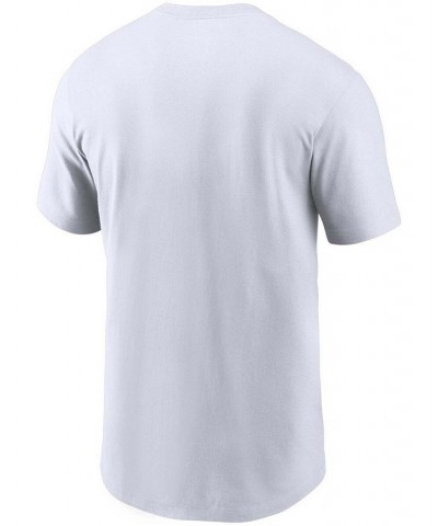 Men's White Tennessee Titans Primary Logo T-shirt $16.20 T-Shirts