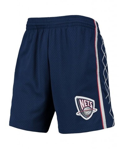 Men's Navy New Jersey Nets 2006-07 Hardwood Classics Swingman Shorts $49.49 Shorts