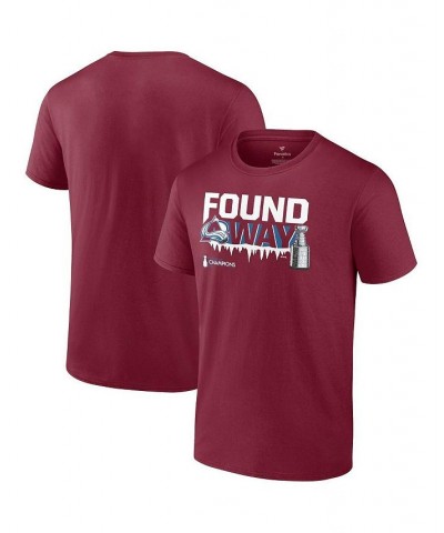 Men's Branded Burgundy Colorado Avalanche 2022 Stanley Cup Champions Big and Tall Rebound T-shirt $23.04 T-Shirts