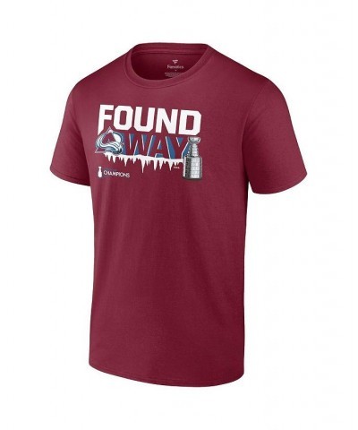 Men's Branded Burgundy Colorado Avalanche 2022 Stanley Cup Champions Big and Tall Rebound T-shirt $23.04 T-Shirts