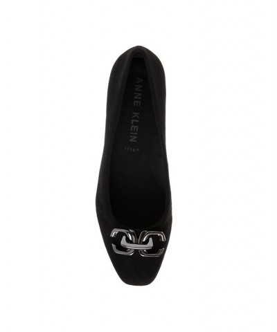 Women's Marika Wedge Flats Black $50.35 Shoes