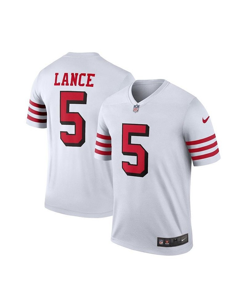 Men's Trey Lance White San Francisco 49ers Alternate Legend Jersey $40.80 Jersey