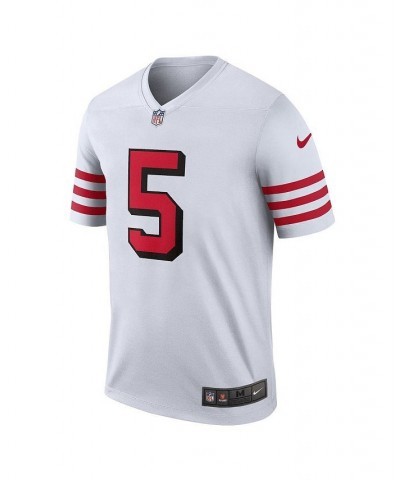 Men's Trey Lance White San Francisco 49ers Alternate Legend Jersey $40.80 Jersey