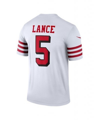 Men's Trey Lance White San Francisco 49ers Alternate Legend Jersey $40.80 Jersey