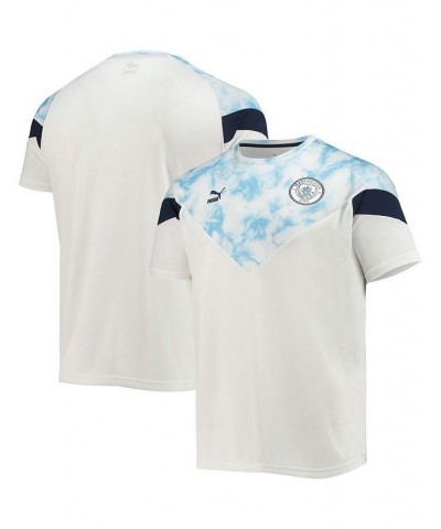 Men's White Manchester City Iconic DryCELL Training T-shirt $31.19 T-Shirts