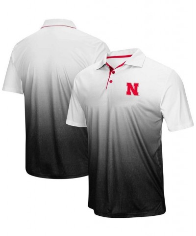 Men's Heather Gray Nebraska Huskers Magic Team Logo Polo Shirt $19.60 Polo Shirts