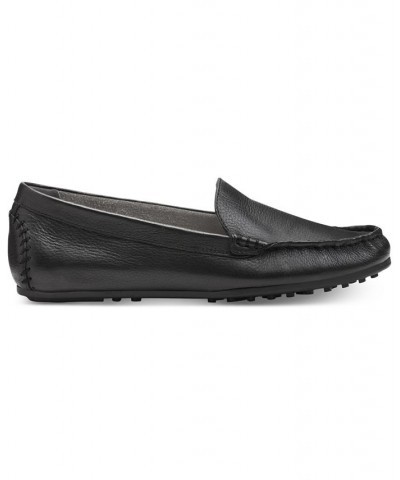 Women's Over Drive Driving Style Loafers Black $44.69 Shoes