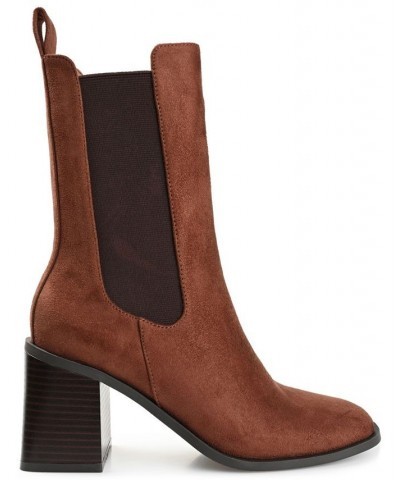 Women's Kaydia Bootie Black $43.20 Shoes