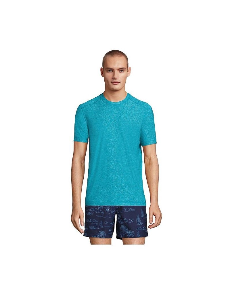 Men's Short Sleeve UPF 50 Swim Tee Rash Guard PD01 $27.97 Swimsuits