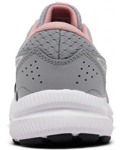 Women's GEL-Contend 8 Running Sneakers Gray $35.70 Shoes