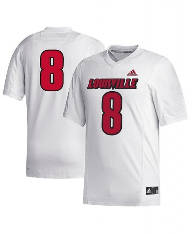 Men's 8 White Louisville Cardinals Alumni Replica Jersey $33.11 Jersey