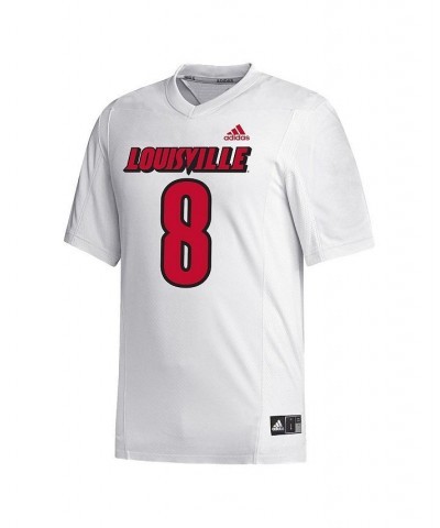 Men's 8 White Louisville Cardinals Alumni Replica Jersey $33.11 Jersey