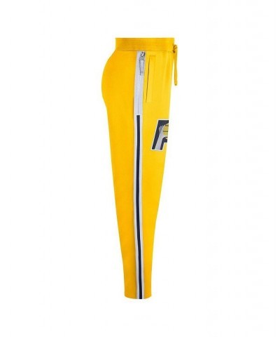 Men's Gold Indiana Pacers 2021/22 City Edition Therma Flex Showtime Pants $50.00 Pants