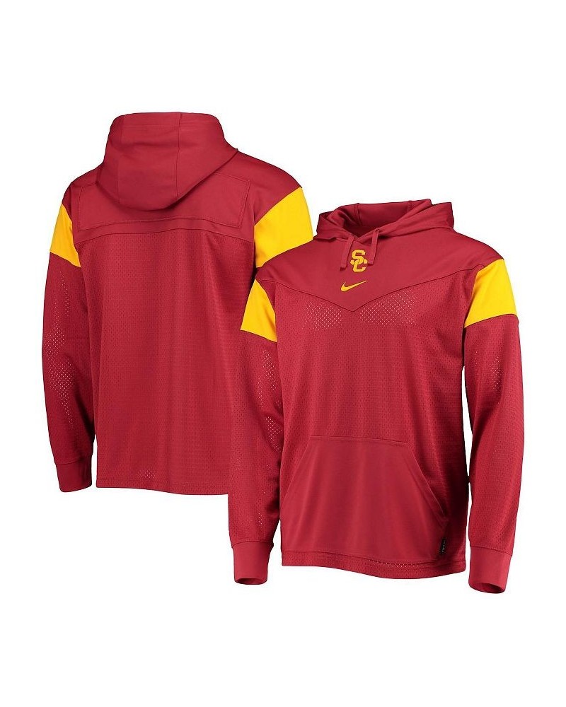 Men's Cardinal USC Trojans Sideline Jersey Pullover Hoodie $39.10 Sweatshirt