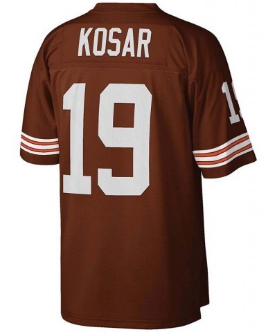 Men's Bernie Kosar Brown Cleveland Browns Legacy Replica Jersey $79.90 Jersey