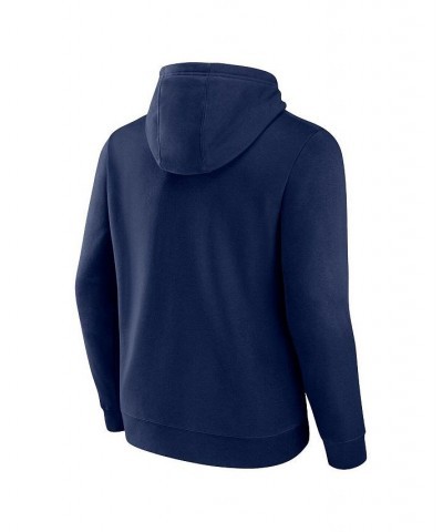 Men's Branded Navy Colorado Avalanche Big and Tall Dynasty Pullover Hoodie $35.77 Sweatshirt