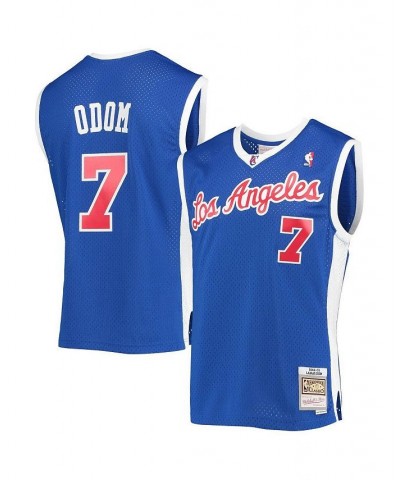 Men's Lamar Odom Royal LA Clippers 2002-03 Hardwood Classics Swingman Jersey $59.45 Jersey