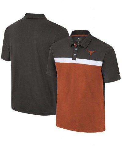 Men's Charcoal Texas Longhorns Two Yutes Polo Shirt $34.79 Polo Shirts