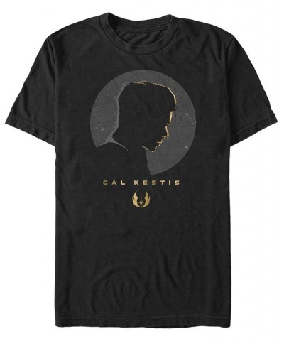 Star Wars Men's Jedi Fallen Order Cal Kestis Moonrise Silhouette T-shirt Black $14.00 T-Shirts