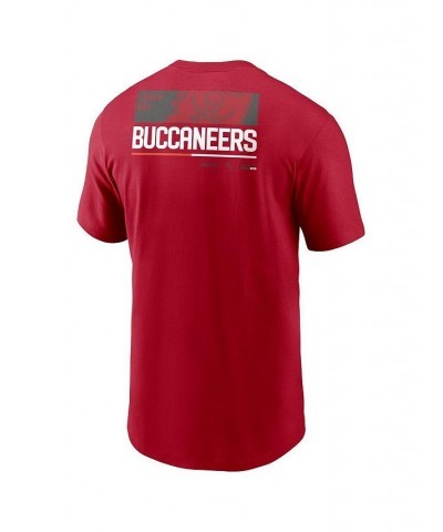 Men's Red Tampa Bay Buccaneers Team Incline T-shirt $25.00 T-Shirts