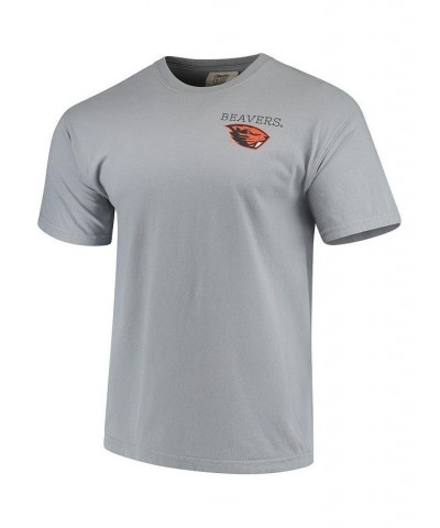 Men's Gray Oregon State Beavers Team Comfort Colors Campus Scenery T-shirt $20.58 T-Shirts