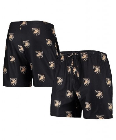 Men's Black Army Black Knights Flagship Allover Print Jam Shorts $23.59 Shorts