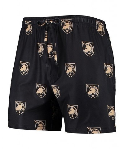 Men's Black Army Black Knights Flagship Allover Print Jam Shorts $23.59 Shorts