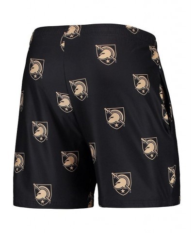 Men's Black Army Black Knights Flagship Allover Print Jam Shorts $23.59 Shorts