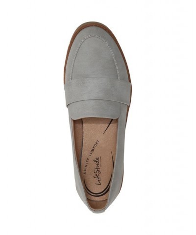 Ollie Slip-on Loafers Gray $32.90 Shoes