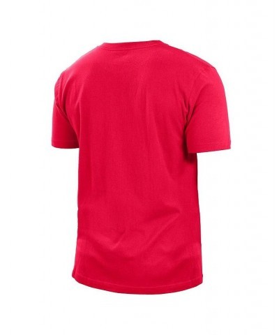 Men's Red Atlanta Falcons 2022 Sideline Ink Dye T-shirt $23.19 T-Shirts