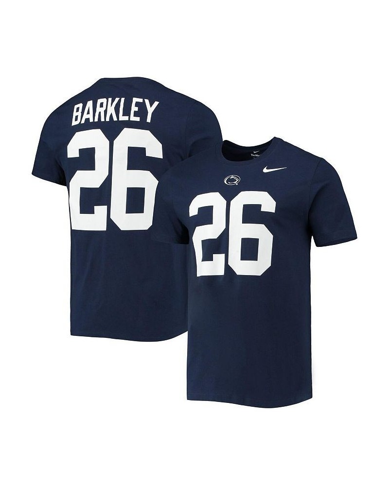 Men's Saquon Barkley Navy Penn State Nittany Lions Alumni Name and Number Team T-shirt $17.60 T-Shirts