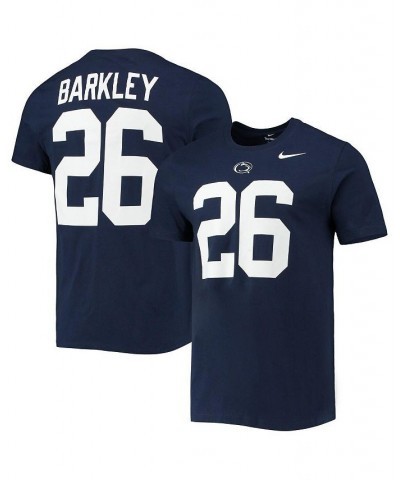 Men's Saquon Barkley Navy Penn State Nittany Lions Alumni Name and Number Team T-shirt $17.60 T-Shirts