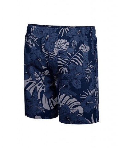 Men's Navy Texas Longhorns The Dude Swim Shorts $28.60 Swimsuits