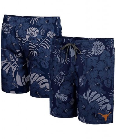 Men's Navy Texas Longhorns The Dude Swim Shorts $28.60 Swimsuits