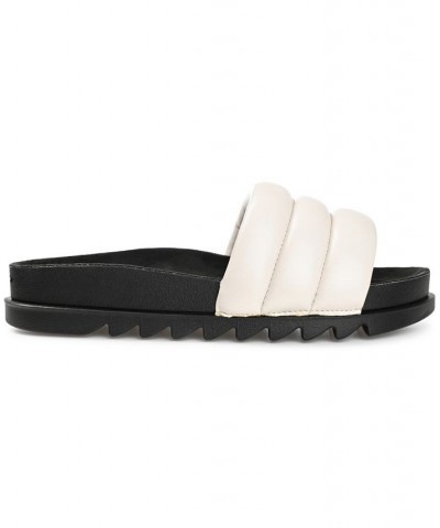 Women's Lazro Puff Sandals White $36.80 Shoes