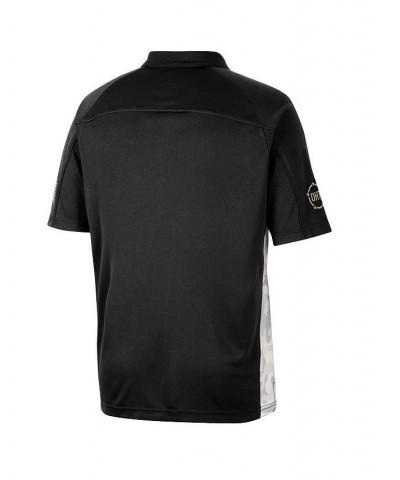 Men's Black Purdue Boilermakers OHT Military-Inspired Appreciation Snow Camo Polo Shirt $25.80 Polo Shirts