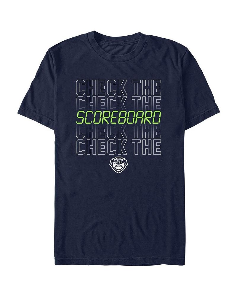 Men's ESPN X Games Check The Scoreboard Short Sleeves T-shirt Blue $18.19 T-Shirts