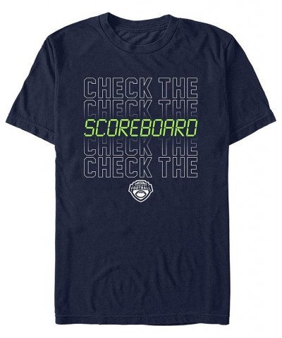 Men's ESPN X Games Check The Scoreboard Short Sleeves T-shirt Blue $18.19 T-Shirts