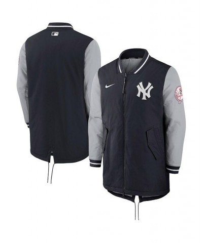 Men's Navy New York Yankees Dugout Performance Full-Zip Jacket $69.00 Jackets