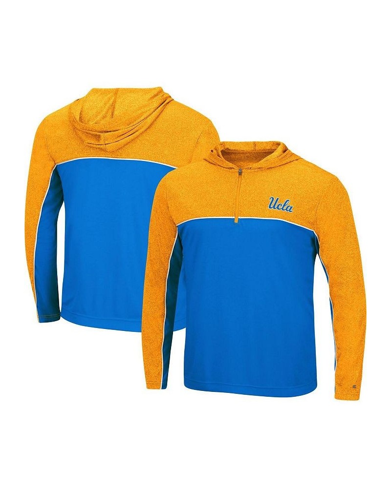 Men's Blue UCLA Bruins Flick Quarter-Zip Hoodie Windshirt $24.60 Sweatshirt