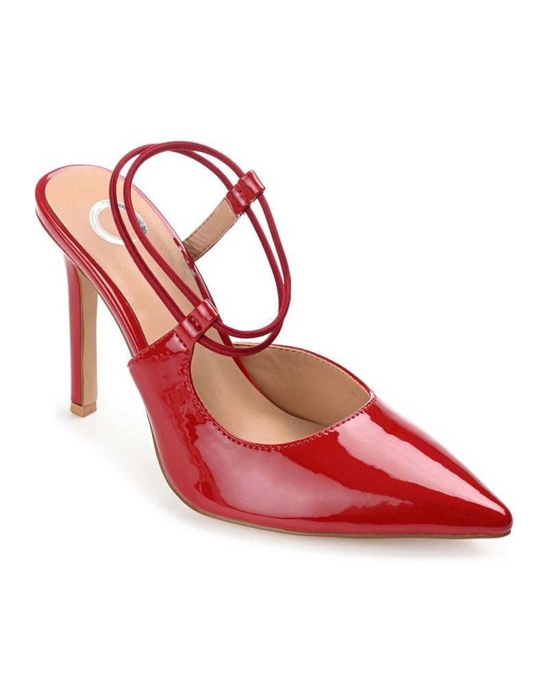 Women's Gracelle Stiletto Red $41.80 Shoes