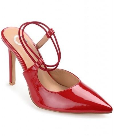 Women's Gracelle Stiletto Red $41.80 Shoes