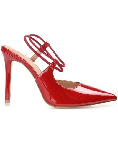 Women's Gracelle Stiletto Red $41.80 Shoes