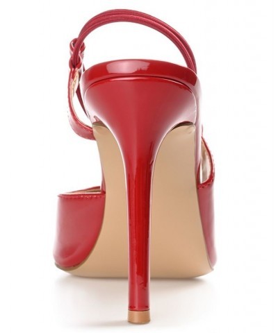 Women's Gracelle Stiletto Red $41.80 Shoes