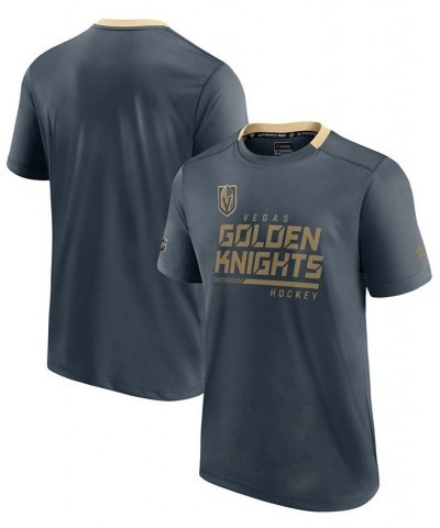 Branded Men's Vegas Golden Knights Authentic Pro Locker Room T-Shirt $22.39 T-Shirts