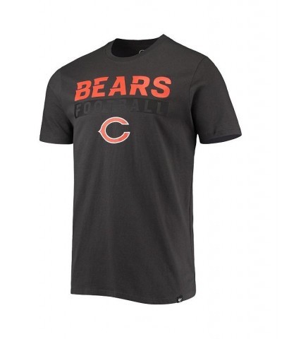 Men's '47 Charcoal Chicago Bears Dark Ops Super Rival T-shirt $15.48 T-Shirts