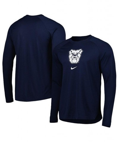 Men's Navy Butler Bulldogs Spotlight Raglan Performance Long Sleeve T-shirt $37.79 T-Shirts